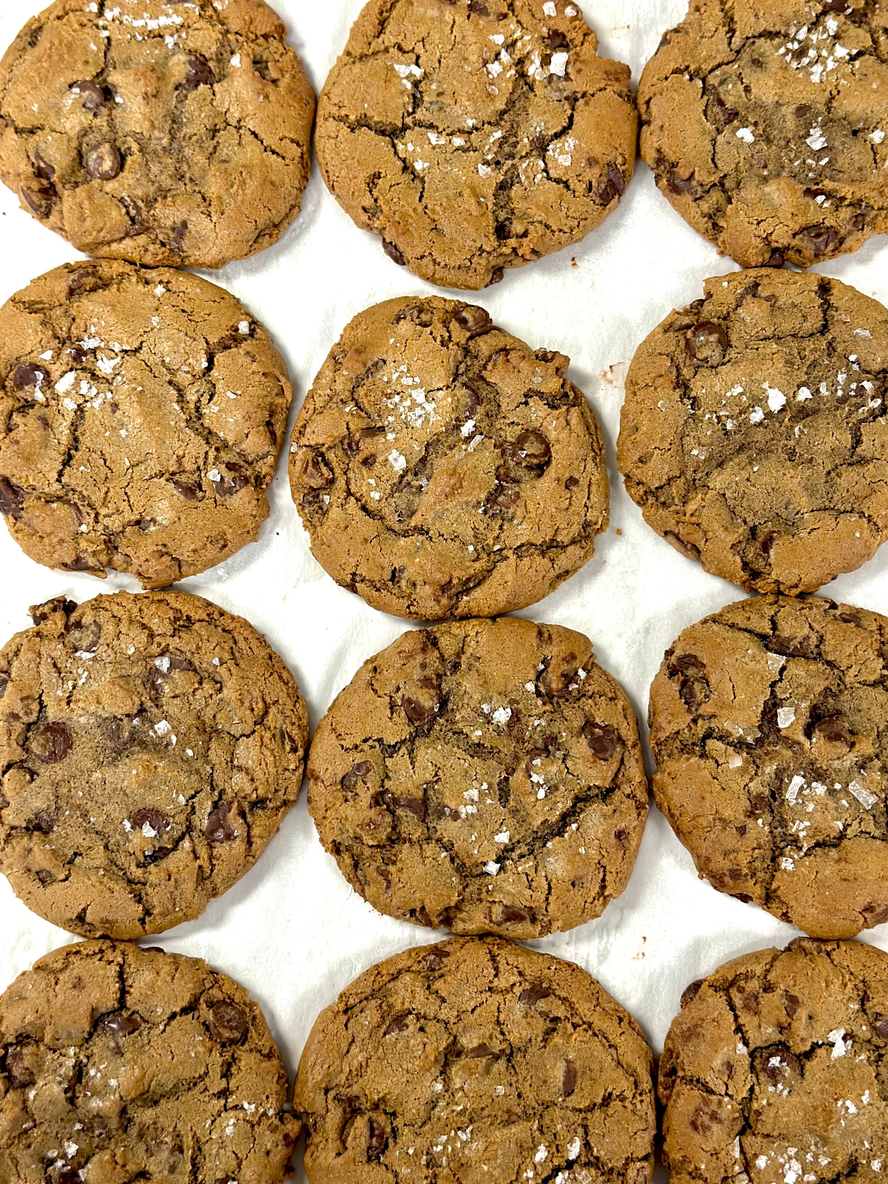 Salted Brown Butter Chocolate Chip Cookie