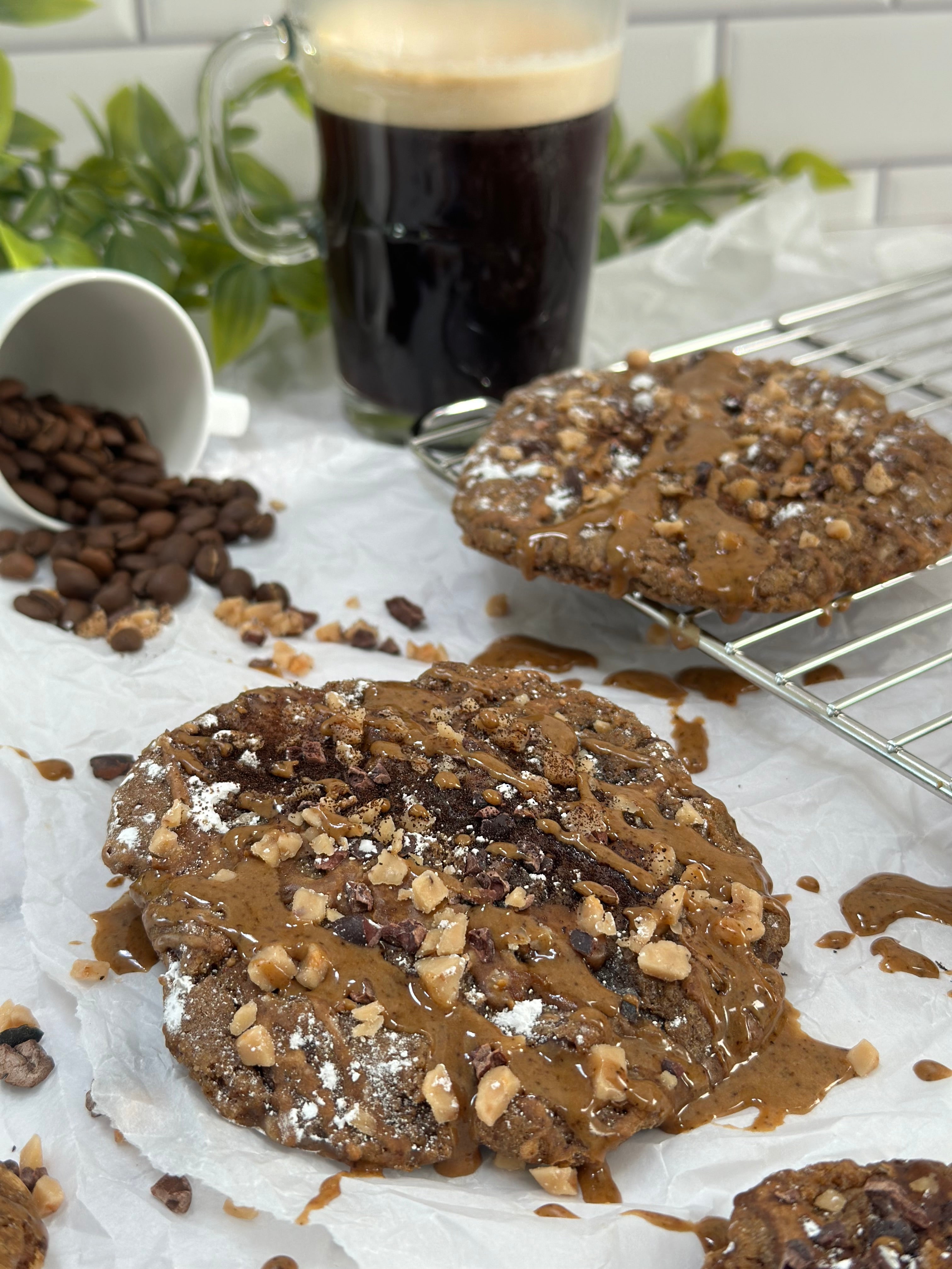 Espresso, Toffee, Chocolate and Sea Salt Cookie