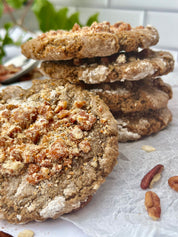 Pecan Cinnamon Roll Crunch Cookie