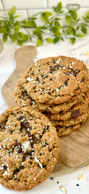 Chewy Chocolate Chip Cookies, Gluten Free Cookies, Gluten Free chocolate chip tahini cookies, best cookies san diego, best cookies california, best cookie recipes, best tahini cookies, best gluten free and vegan cookie ever, i can't believe its vegan, I can't believe it's gluten free, best cookies san diego, best cookies la jolla, best bakery san diego, best bakery la jolla, corporate cookie catering, chewy chocolate chip cookie recipe, best gluten free vegan recipes, 