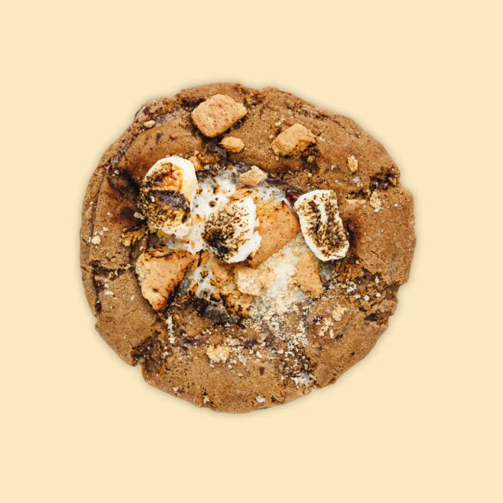 smores cookie, s'mores cookie, best smores cookie recipe, best s'mores cookie recipe, best cookies near me, best cookies san diego, gourmet cookies san diego, corporate cookie catering, fire roasted marshmallow smores, smores with graham cracker chocolate and marshmallow, marshmallow pull, gooey smores cookie, gooey s'mores cookies, best gooey s'mores cookies, best gooey s'mores cookies, best cookies san diego, gourmet cookies, best bakery san diego, best cookie bakery, cookie delivery san diego